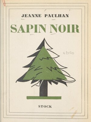 cover image of Sapin noir